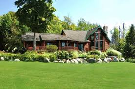 Walloon lake real estate, homes and property. Notable Waterfront Log Homes For Sale In Michigan