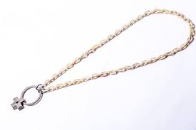 Mini Portal Chain Necklace With Mini Plus 0 3 Ct Diamond Slab B Da Dia Chain Necklace Chain Necklace
