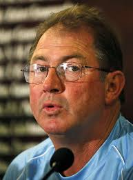 Geoff Marsh at his first press conference as Sri Lanka coach