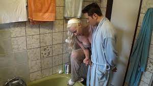 Femdom Austria - Dominant Handjob 13 In Bathroom - Female Domination World