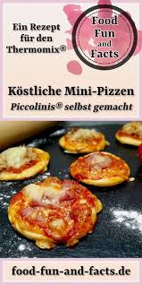 Kostliche Mini Pizzen Piccolinis Selbst Gemacht Thermomix Rezept In 2020 Rezepte Mini Pizza Thermomix Rezepte