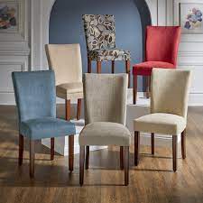 Damari dining side chair set of 2 $795. Parson Classic Upholstered Dining Chair Set Of 2 By Inspire Q Bold Overstock 2216230