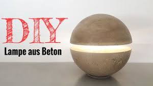 Diy Kugellampe Aus Beton Betonmobel Einfach Selber Machen Diy Led Lampen Selber Machen Kugellampe Lampen Selber Machen
