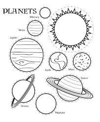 Gambar mewarnai untuk anak paud, tk dan sd sebagai contoh cara menggambar dan mewarnai. Gambar Mewarnai Planet Untuk Anak Paud Dan Tk