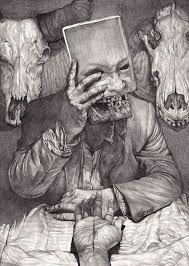 The Narrative Drawings Of So Pinenut Hi Fructose Magazine Occult Art Dark Art Drawings Horror Art