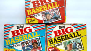 The tiffany sets are identical to the regular issue set, except for the higher quality white cardboard stock and the addition of a protective uv. The Size Of Topps Big Baseball Cards Played A Role In Its Short Life Sports Collectors Digest