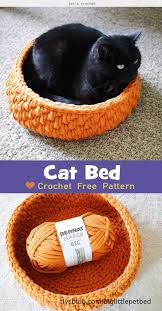 For now, feel free to continue reading. Crochet Pet Cat Bed Free Pattern