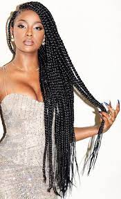 Good Pics Box Braids Latina Suggestions Sure The Times Not Really That Long Ago Every Time A Specialized African In 2021 Hair Styles Braid Styles Braided Hairstyles