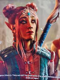 Player's panther girl character in FFXIV