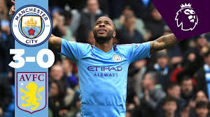 Premier league previewaston villa vs manchester united: Highlights Man City 3 0 Aston Villa Sterling De Bruyne Gundogan Youtube