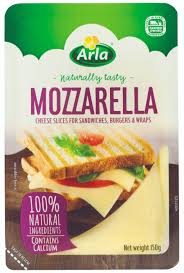 This cheese works well with soups and rissoto, and best for grating over dishes. Delicious Mozzarella Sliced Cheese Arla Food Inc