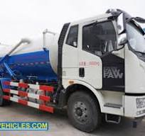 FAW 10CBM 6Wheeler Medium Volume Custom-Made Sewer Cleaning ...