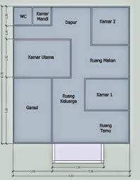 Arsitek akan membuat gambar skematis yang nantinya akan dijelaskan secara detail kepada anda. Belajar Menggambar Denah Rumah Menggunakan Google Sketchup