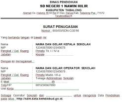 Download contoh surat undangan uleman syukuran bahasa sunda. Contoh Surat Tugas Operator Sekolah Doc Contoh Surat