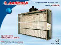 Cabine di verniciatura a secco per tutta italia e per tutti i settori. Cabine Di Verniciatura A Secco Big Silver Ardesia Catalogo Pdf Documentazione Tecnica Brochure