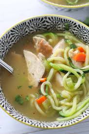 Keto Chicken Noodle Soup With Zoodles Recipe Keto Chicken Soup Chicken Zoodle Soup Chicken Soup Recipes