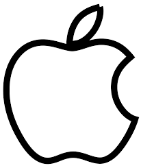 The story about the apple logo is as rich as the brand itself: Datei Apple Logo Hollow Svg Wikipedia