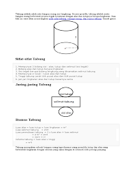 Di bawah ini merupakan gambar atau struktur dari sebuah kerucut. Bangun Ruang Docx