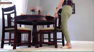 Check spelling or type a new query. 4 Seater Dining Table Set Buy Isadora 4 Seater Round Dining Set Youtube