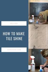 How To Make Tile Shine How To Make Tiles Spring Diy Projects Diy Throw Pillows