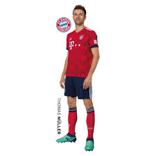 Wandsticker Fcb Thomas Muller Wandsticker Bild Shop Korperformen