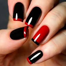 Lolitashow uñas acrilicas negras con lazo de 12 piezas lolitashow. Home Curiosidades De La Salud Unas Rojas Y Negras Manicura Manicura De Unas