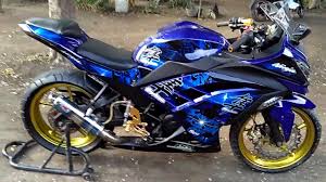 Modif r3 malaysia di vixion cocok buat anak muda yg ingin tampil beda modifikasi pasir cabe. Byson Modif Ninja Fi Blue Purple 100 Mirip Asli By Dnc Modified Youtube