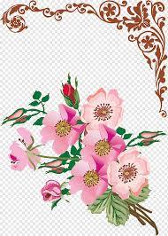 These blue floral curtains appear green where the light is shining through. Pink And Red Floral Border Floral Design Flower Flower Flower Arranging Branch Happy Birthday Vector Images Png Pngwing