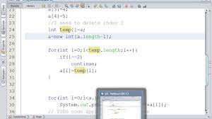 What makes removing an array element difficult is the fact that all elements are stored sequentially in a single memory block. How To Delete An Element From Array In Java One Dimensional Multidimensional Array Java Ex 12 Youtube