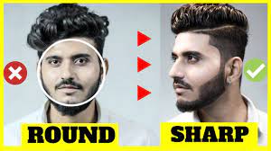 While all the other face shapes tend to be significantly taller than they are wide, the round face shape has equal or close to equal horizontal and vertical length. Best Hairstyle For Round Face Men Indian 2019 Round Face Hairstyles Men Youtube
