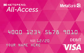 Netspend, a global payments company, is a service provider to metabank. Open A Bank Account Netspend All Access