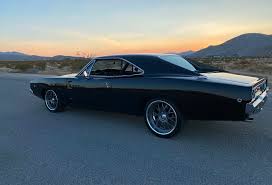 Image result for Black 1968 Charger