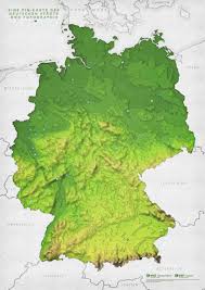 In the below map we have given few major cities of the country. How To Make This Paper Terrain Map Of Germany