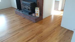 Refinished Red Oak Floor We Used The Glitsa Multikote System And Applied An Extra Coat Woodfloor Red Oak Floors Wood Floors Oak Floors