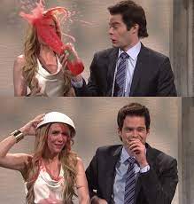 14 Super Hilarious Times Bill Hader Broke Character On Snl Bill Hader Snl Kristen Wiig