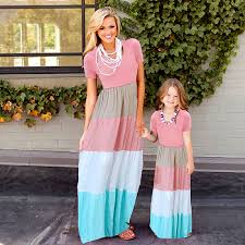 Weitere ideen zu mama tochter kleider, kleidung, kleider. Mama Schwester Baby Madchen Sommer Mama Und Mich Familie Passenden Mutter Tochter Kleider Kleidung Striped Mom Kleid Kinder Kind Outfits Gorilla Ark