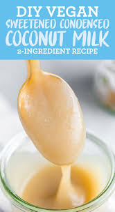 Sweetened Condensed Coconut Milk Vegan Eating Bird Food Recipe Healthy Desserts Easy Ingredients Recipes Condensed Coconut Milk