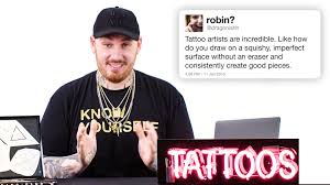 Ask review questions about the story and allow students to fish out a prize to take with them. Watch Tattoo Artist Bang Bang Answers More Tattoo Questions From Twitter Tech Support Wired
