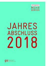 Check spelling or type a new query. Giz Jahresabschluss 2018 By Deutsche Gesellschaft Fur Internationale Zusammenarbeit Giz Gmbh Issuu