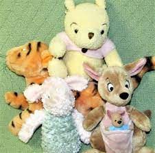 Classic Pooh Plush Set Gund Disney Tigger Kanga Roo Piglet Stuffed Animals Baby Disney Pooh Winnie The Pooh Plush Winnie The Pooh Friends