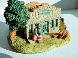 Model Train Station Santa Elena Dollhouse Mexican Old West 1994 Pueblo Boxed Broadway Christmas Holidays Handmade Vintage Toys