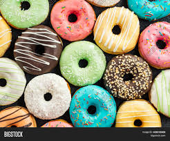Download Donuts Pattern Top Image Photo Free Trial Bigstock