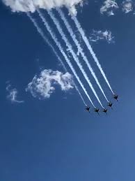 The flyover on march 16 was to honor the california firefighters whose homes burned last year. Thunderbirds Will Perform Flyover For Pennzoil 400 At Las Vegas Motor Speedway Ksnv