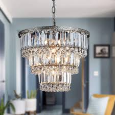 Lf1085 4ft led linear ceiling flush mount installation. Chandelier Modern K9 Crystal Raindrop Chandelier Lighting Flush Mount Led Ceiling Light Fixture Pendant Lamp For Dining Room Bathroom Bedroom Livingroom 5 G9 Bulbs Required H12 X D14 Edge Cyber Com