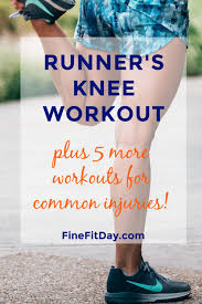 Run It A Workout For Runner S Knee Plus 5 More Workouts For Running Injuries Fine Fit Day Running Injuries Workout Runners Workout