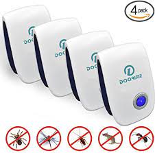Predatorguard solar powered predator deterrent. Doorime Ultrasonic Pest Repeller For Repels Rodent And Insect Pack Of 4 Pest Repellent Best Pest Control Products For Home Indoor Use Enhanced Vesion Amazon Co Uk Garden Outdoors