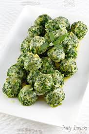 Spinach Gnudi With Brown Butter Recipe Vegetable Side Dishes Recipes Gnudi Recipe Vegetable Recipes