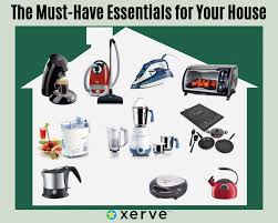 The Must Have Essentials For Your House Buying Appliances Appliances Online Household Items