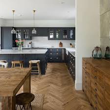 This design is featured on the top of the gallery because it is the perfect example of what an open concept floor plan looks like. There Is Nothing More Satisfying For Us Than Seeing Our Kitchens In Custo Open Plan Kitchen Dining Living Open Plan Kitchen Living Room Open Plan Kitchen Diner