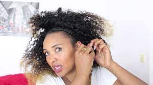 C'est ce que nous allons voir dans ce tutoriel. Pose Tissage Bresilien Sans Closure Kinky Curly Ombre Youtube
